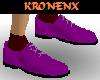 Xcel purple shoes