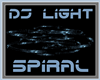 DJ Light Blue Spiral