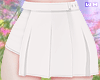 w. White Skirt M