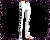 Black/White trance pants