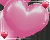 Heart Balloon Black pink