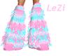 Pink Blue Rave Boots Ani