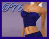 [P76]SapphireCorsetDress