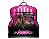 Pink Harley Cage Swing