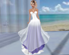 ♥ White Blue Gown