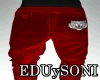 !ED.. TIGER PANTS RED