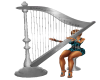 Animated Silver Harp