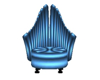 Blue One-Pose Chair