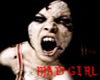 Mad girl Sticker