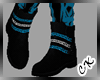 [CK] Black Blue Boot