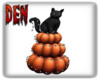 Halloween Pumpkin Cat