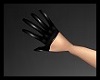 PVC Lust Gloves Black
