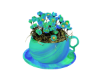 V+ Artsy Flower Teacup 4