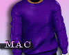 iD: Men Purple Sweater