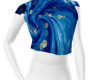 Blue Ripple Tee