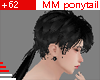 +62 MM ponytail
