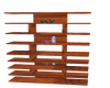 Tan Wood Shelf