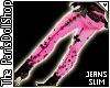 [P] Jeans Slim - Pink