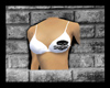 [g] White bikini top