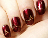 Burgundy Nails