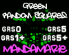 Green Random Squares