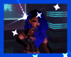 †-Animated Hair Blue