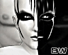Black White Goth Skin