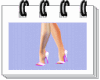 purple diamomnd heels
