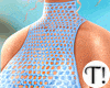 T! Boho Dress Blue
