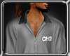 GRAY CHOO  BUTTON DOWN