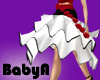 BA White Flamenco Skirt