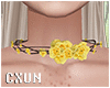 Yellow Rose Necklace