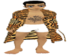 robe n shorts m tiger
