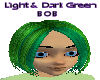 Light and Drk Green BOB