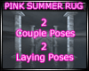 *TJ*Pink Summer Rug