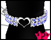 *P* Blue Gem Anklet