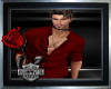 ~Red Male Buttoned Top~