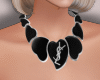 E* Black YSL Necklace