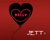 Kelly Heart Balloon Red