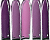 Purple Cartoon XL Nails