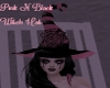 Pink N Black Witch Hat