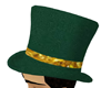 Green and Gold Top Hat