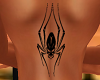Spider back tattoo (f)
