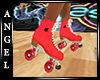 A~Red Poodle Skates