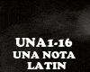 LATIN - UNA NOTA