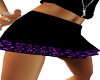 Mini Skirt Purple Trim