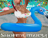 Flamingo Floatie Blue