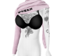 *QJ Cpl Queen Pnk Top