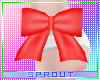 ⓢ Hip Bows - Red