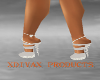 PF BEIGE BLING HEELS